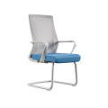 Aluminium base modern fabric mesh swivel black high back headrest office chair